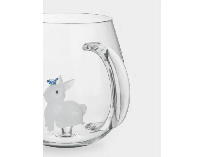 Кружка 450 мл Кролик с цветком Anna Lafarg Easter