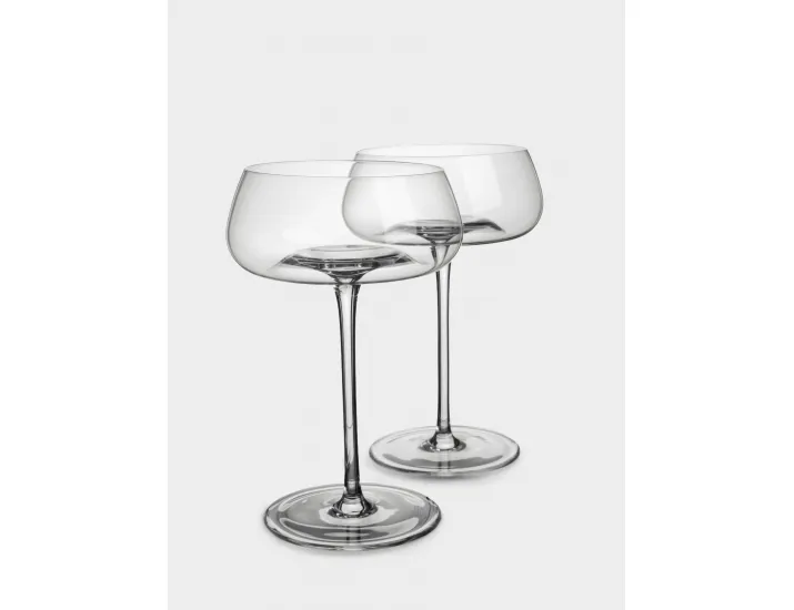 Бокал-креманка для шампанского 270 мл 2 шт Anna Lafarg Opera