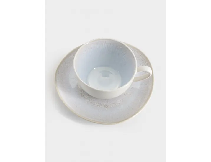 Пара чайная 1 персона 2 предмета 220 мл бежевая в крапинку Lunasol North Organic