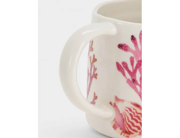Кружка 380 мл белая/розовая Морская жизнь Maxwell & Williams Ocean Life
