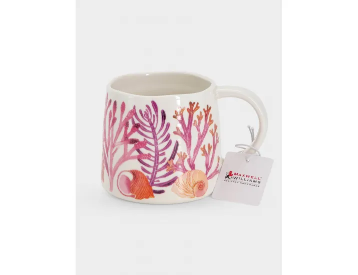 Кружка 380 мл белая/розовая Морская жизнь Maxwell & Williams Ocean Life