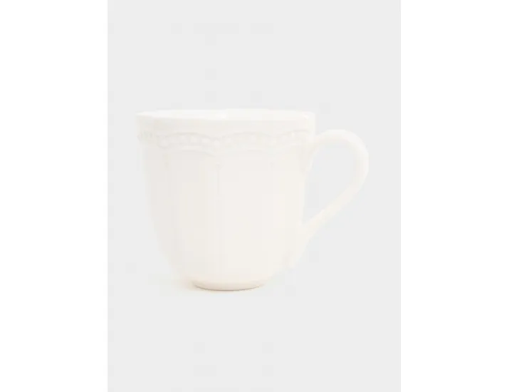 Чашка с блюдцем 250 мл белая Easy Life Elite