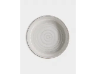 Салатник, 16х6 см, 750 мл, керамика, бежево-серый, в крапинку, Спираль, Azurro