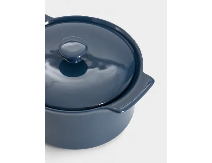 Кастрюля 1,3 л с крышкой синяя Maxwell & Williams Indulgence