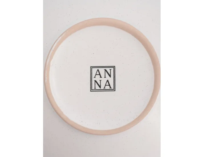 Сервиз обеденный 6 персон 18 предметов белый в крапинку Anna Lafarg Scanno