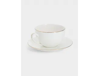 Чашка с блюдцем, 250 мл, Мак