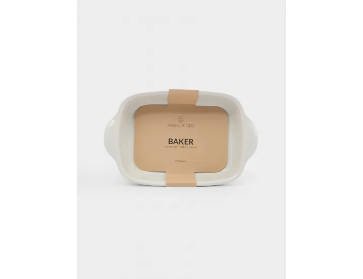 Форма для запекания 25х19 см прямоугольная молочная Anna Lafarg Baker