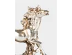 Статуэтка 8 см серебристая Бегущая лошадь Anna Lafarg Horse