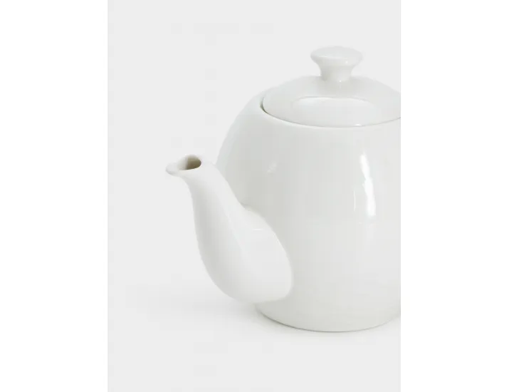 Чайник заварочный 850 мл белая Мятый эффект Home & Style Rock