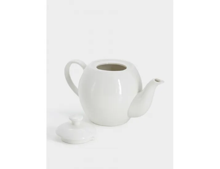 Чайник заварочный 850 мл белая Мятый эффект Home & Style Rock