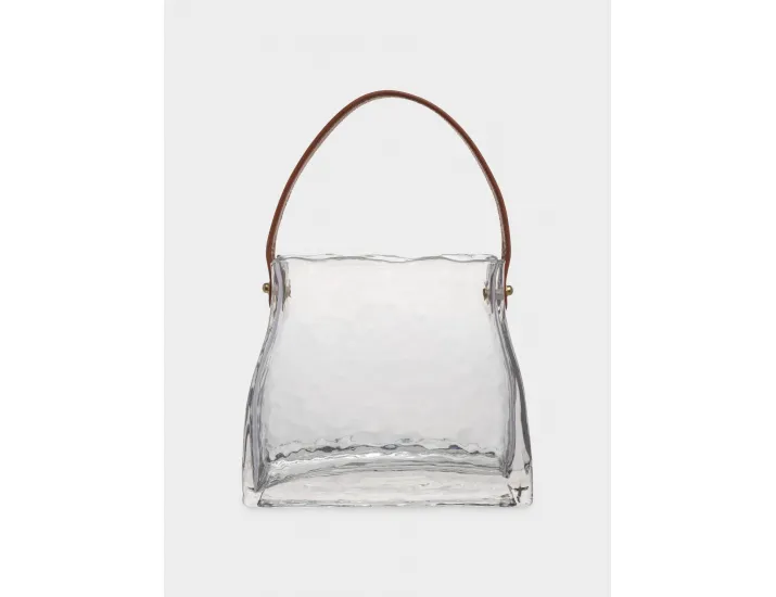 Ваза для цветов 15 см декоративная с ручкой Anna Lafarg Сумка