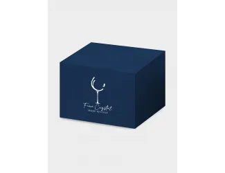 Набор бокалов для шампанского, 6 пр, 150 мл, Gemma, золото