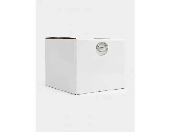 Конфетница 15х12 см серебристая Кракелюр Anna Lafarg Craquelure