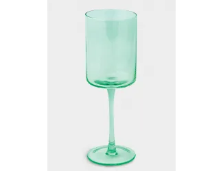 Набор бокалов для вина, 2 пр, 380 мл, стекло, зелёные, Rainbow