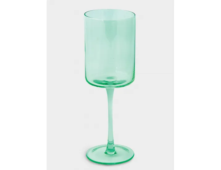 Набор бокалов для вина 2 предмета 380 мл зелёные Easy Life Rainbow