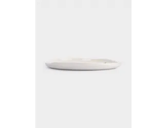 Тарелка обеденная, 26 см, фарфор N, белая, в крапинку, Приправы, Herbarium new