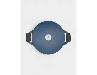 Кастрюля 28 см 6.3 л с крышкой с покрытием синяя Maxwell & Williams Agile