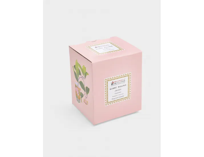 Кружка 300 мл с подставкой розовая Цикламен Maxwell & Williams Jardin