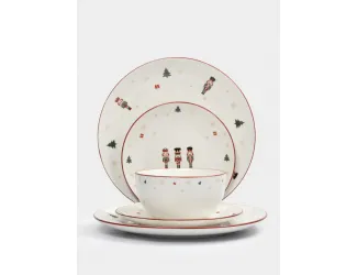 Сервиз обеденный, 6 перс, 18 пр, фарфор P, белый, Щелкунчики, Nutcracker