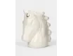 Емкость для соли или перца 8 см бело-серебристая Конь Anna Lafarg Horse