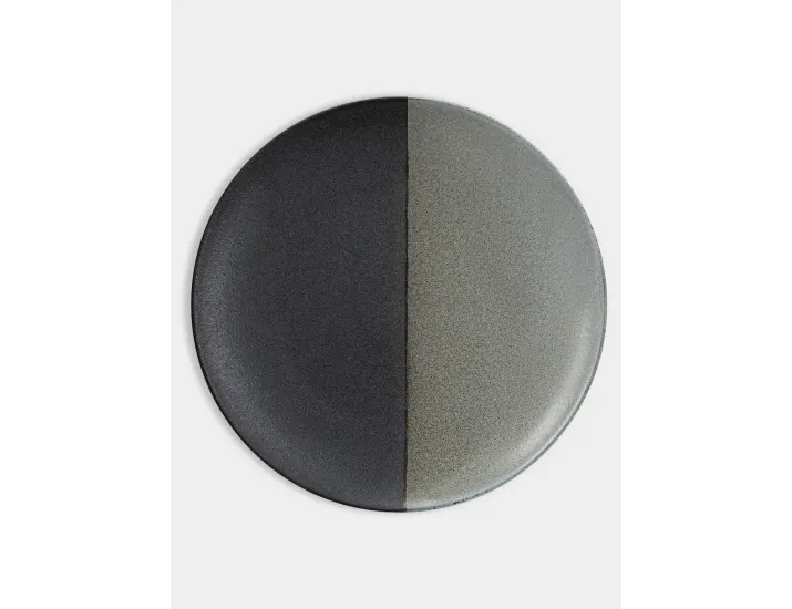 Тарелка обеденная 27,5 см черно-серая в крапинку Maxwell & Williams Umi