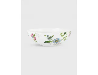 Тарелка суповая 19 см 1,0 л белая Цветы Anna Lafarg Provence