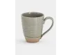 Кружка 350 мл серо-бежевая Спираль Home & Style Dallas