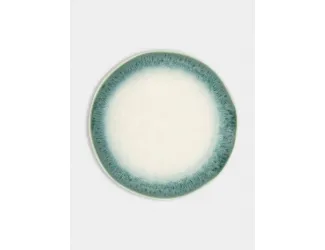 Тарелка закусочная, 21 см, голубая, Nuances