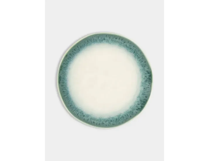 Тарелка закусочная 21 см голубая Easy Life Nuances