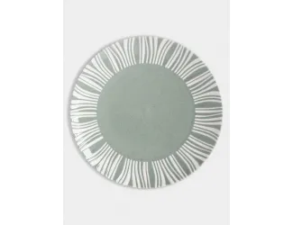 Тарелка обеденная 27.5 см серо-зелёная в крапинку Линии Maxwell & Williams Solaris
