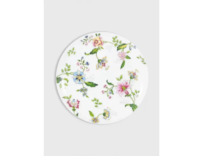 Тарелка закусочная 20,5 см белая Цветы Anna Lafarg Provence