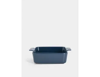 Форма для запекания, 24 см, фарфор P, квадратная, синяя, Indulgence