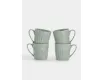 Набор кружек 4 предмета 380 мл голубые геометрия Maxwell & Williams Nova