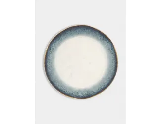 Тарелка закусочная, 21 см, синяя, Nuances