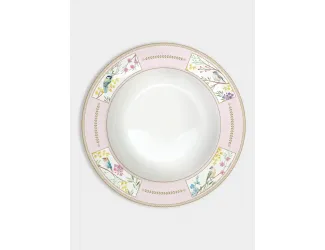 Тарелка суповая, 21,5 см, Пение птиц