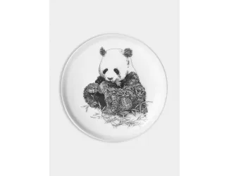 Тарелка, 20 см, Большая панда
