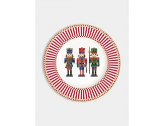 Тарелка закусочная, 19 см, Щелкунчик