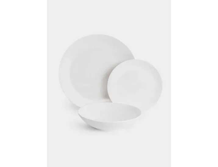 Сервиз обеденный 6 персон 18 предметов белый Maxwell & Williams White Basics