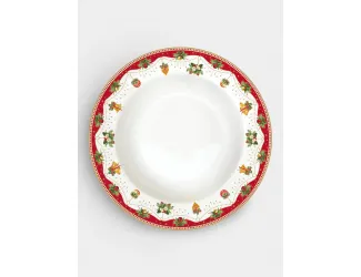 Тарелка суповая, 21,5 см, Новогодние традиции