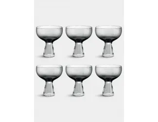 Набор креманок, 6 пр, 350 мл, дымчатые, Fun Classy