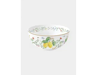 Салатник, 15 см, 0,6 л, Цветы и лимоны