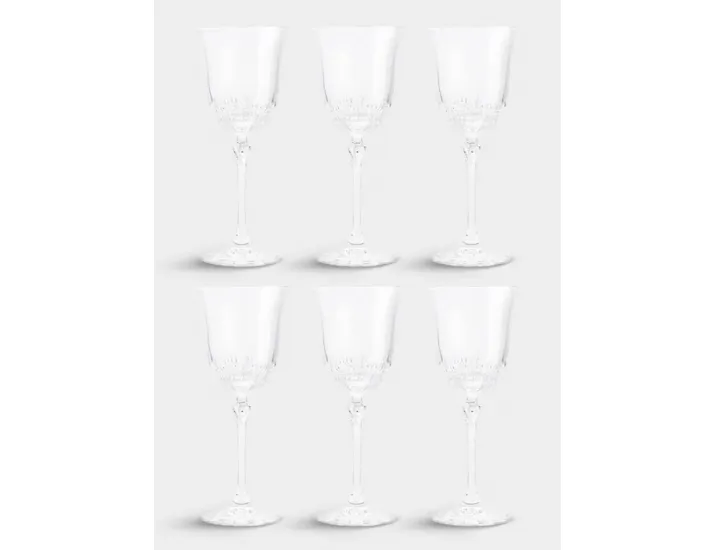 Набор бокалов для вина 6 предметов 225 мл Le Stelle Gemma Aida