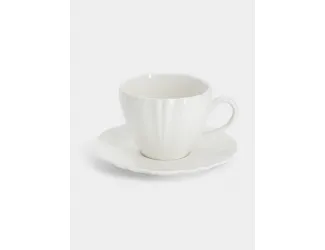Чашка с блюдцем, 280 мл, Perle