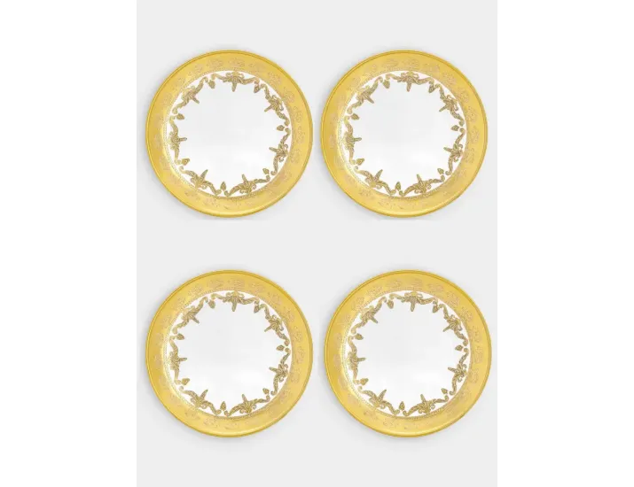 Тарелка для хлеба 14,5 см 4 шт золотистая Same Versailles