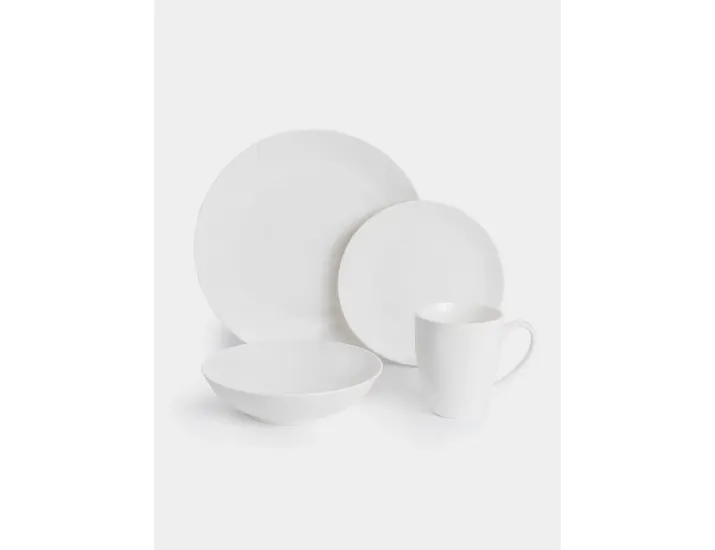 Сервиз обеденный 4 персоны 16 предметов белый Maxwell & Williams White Basics