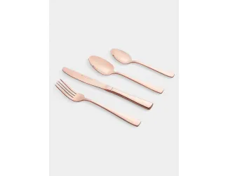 Набор столовых приборов, 16 пр, цвет меди, Arden