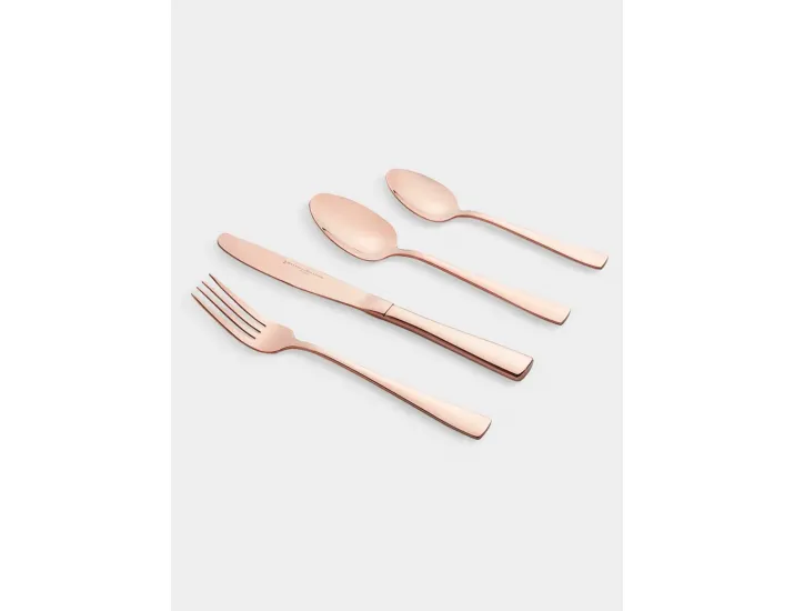 Набор столовых приборов 4 персоны 16 предметов цвет меди Maxwell & Williams Arden