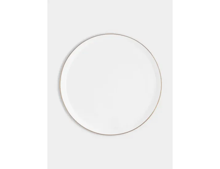 Тарелка закусочная 20 см белая с золотистым кантом Maxwell & Williams Cashmere Luxe