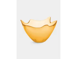 Ваза, 30 см, янтарная, Feston