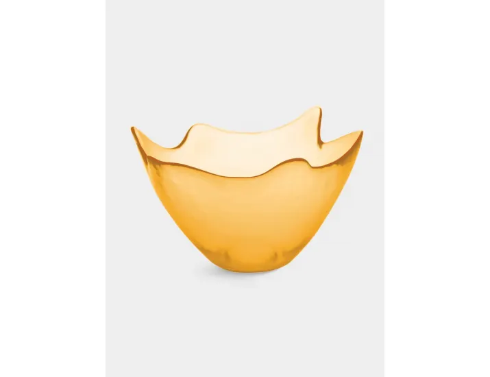 Ваза 30 см янтарная San Miguel Feston